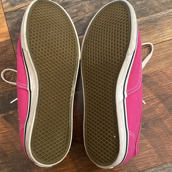 Vans pink skate shoes size 6 mens 7.5 woman’s - Picture 4 of 5
